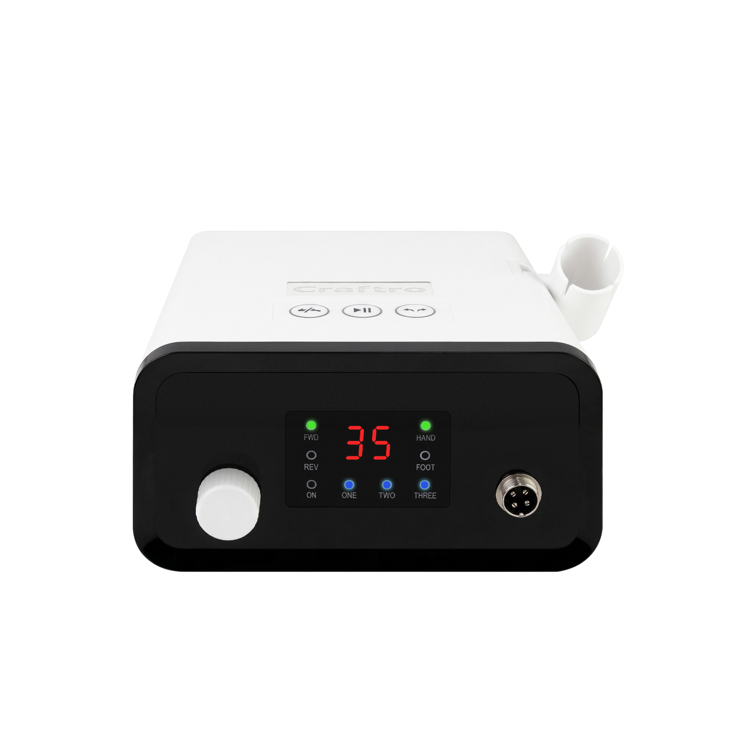 Craftro® VK-MM2 50K RPM Brushless Multi-funcation Desktop Micromotor for Dental Lab, Nails, Handcraft