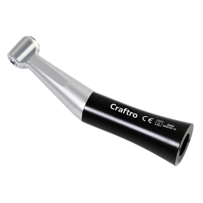 Craftro® Low Speed Push Button Contra Angle for VK-MM5E E-Type Dental Lab Micromotor