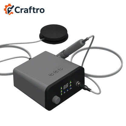Craftro® VK-MM2 50K RPM Brushless Multi-funcation Desktop Micromotor for Dental Lab, Nails, Handcraft