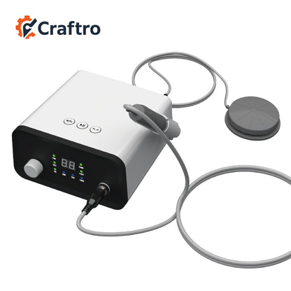 Craftro® VK-MM2 50K RPM Brushless Multi-funcation Desktop Micromotor for Dental Lab, Nails, Handcraft
