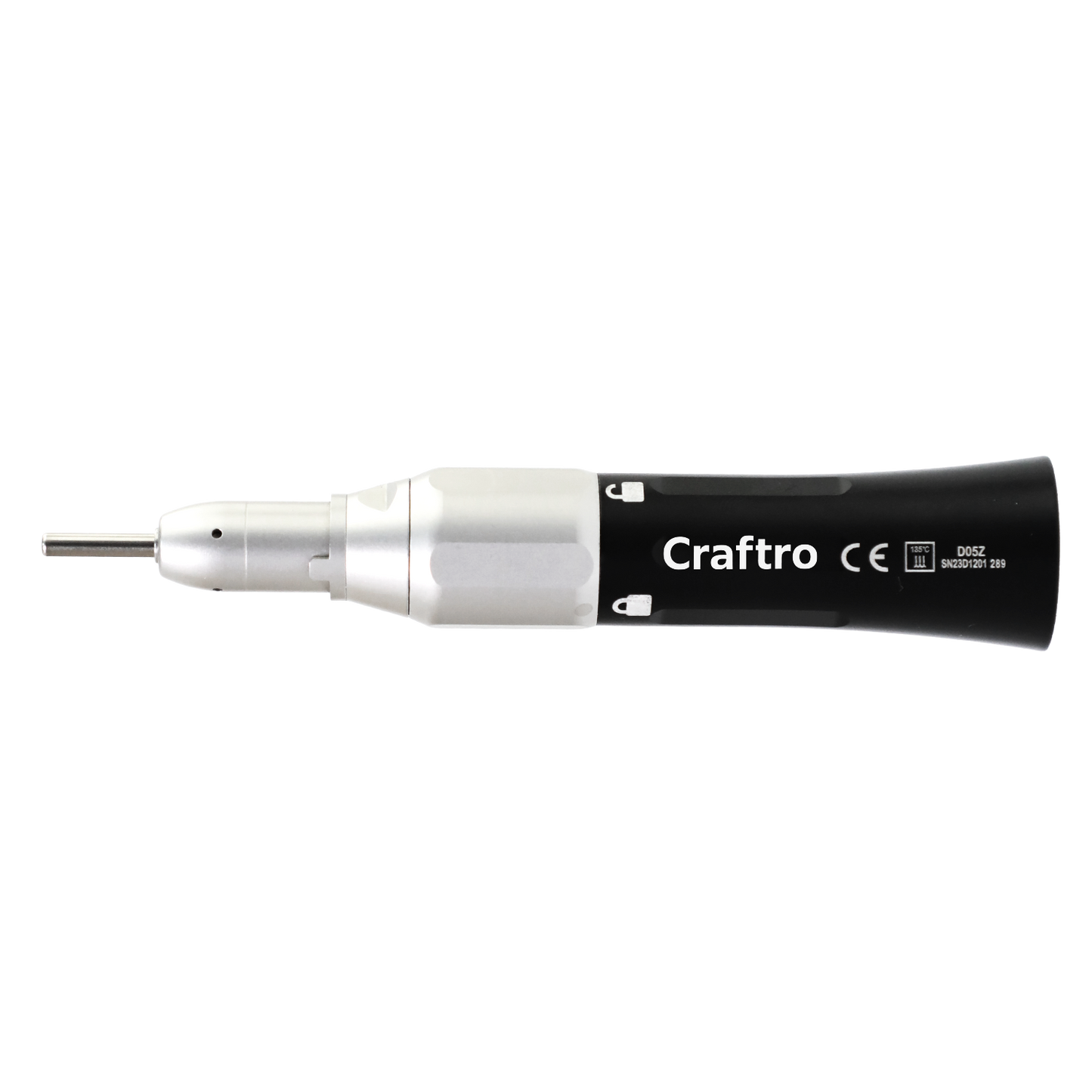 Craftro 35K RPM Dental Lab E-Type Portable Micromotor with Straight Handpiece 3/32'' Shank