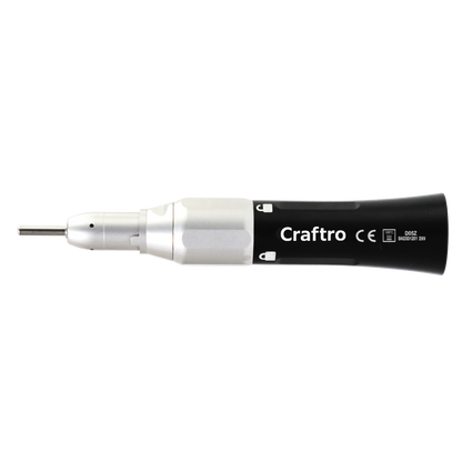 Craftro 35K RPM Dental Lab E-Type Portable Micromotor with Straight Handpiece 3/32'' Shank