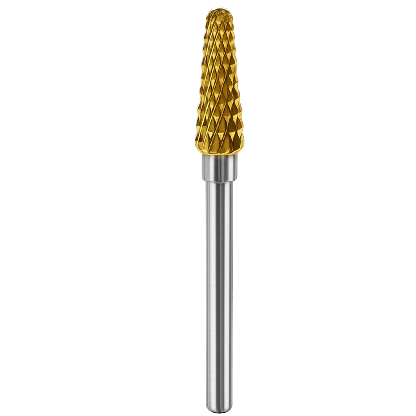 Craftro 3/32'' Carbide Cutter Bur Taper 47X Fine Titanium Coated 1/pk 4*13mm