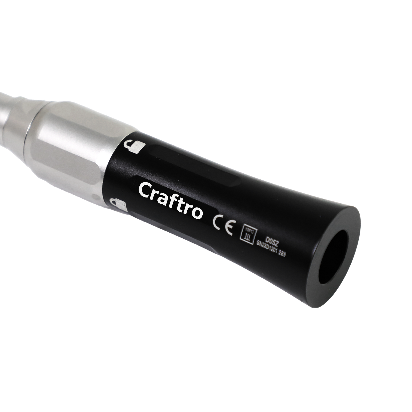Craftro 35K RPM Dental Lab E-Type Portable Micromotor with Straight Handpiece 3/32'' Shank