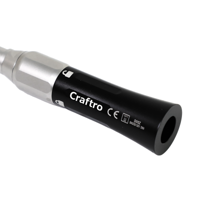 Craftro 35K RPM Dental Lab E-Type Portable Micromotor with Straight Handpiece 3/32'' Shank