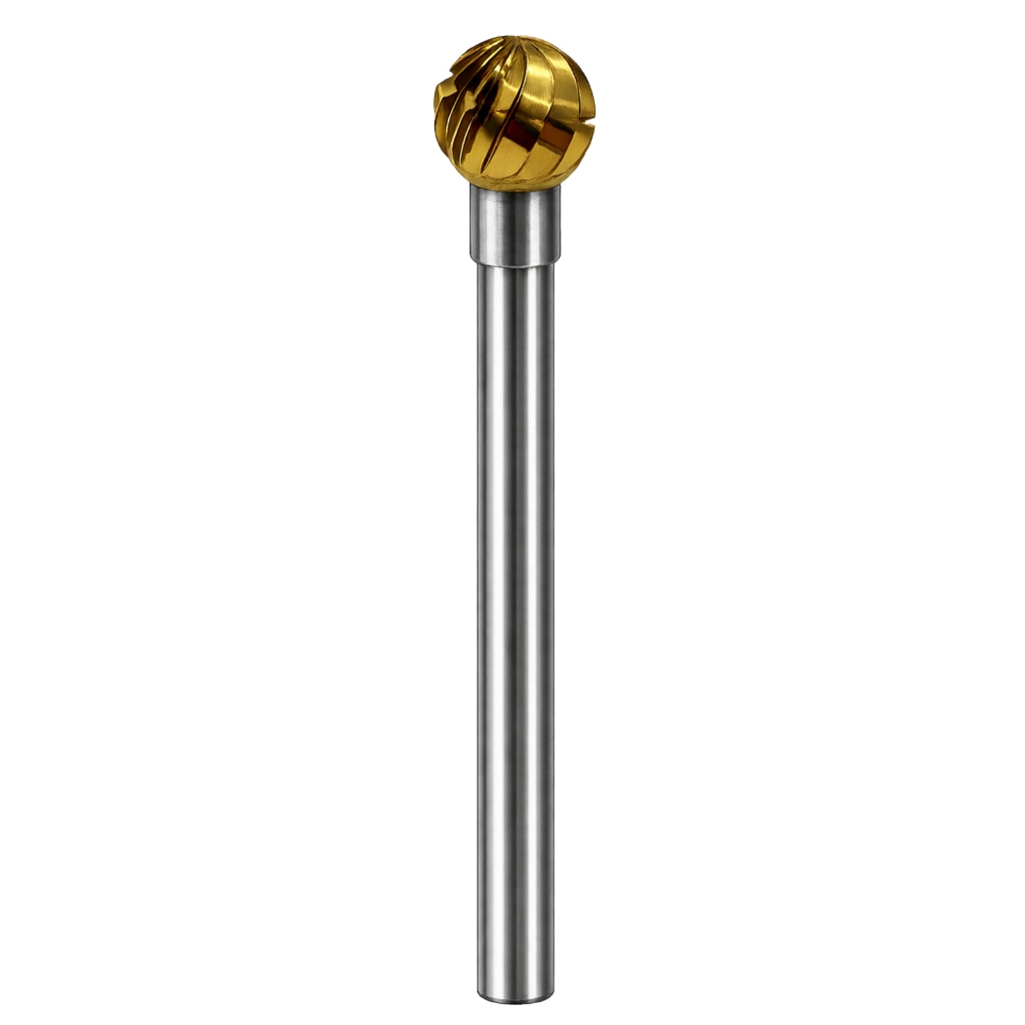 Craftro 3/32'' Carbide Cutter Bur Round 52D Coarse Titanium Coated 1/pk 6*10mm