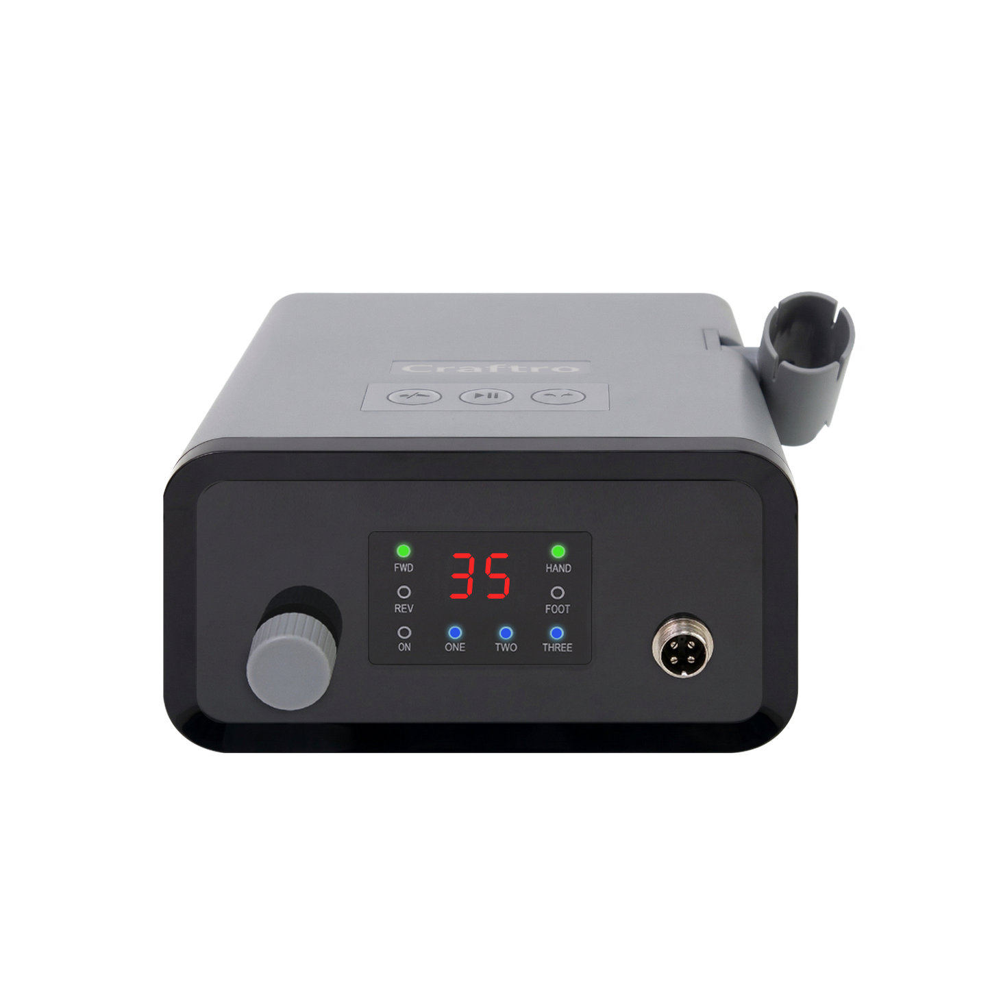 Craftro® VK-MM2 50K RPM Brushless Multi-funcation Desktop Micromotor for Dental Lab, Nails, Handcraft