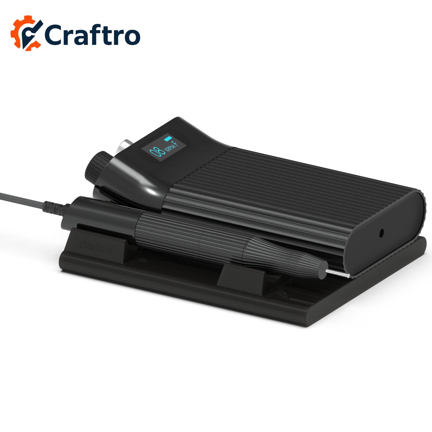 Craftro® 35K RPM Dental Lab Portable Micromotor Integrated Dental Handpiece Kit, VK-MM5