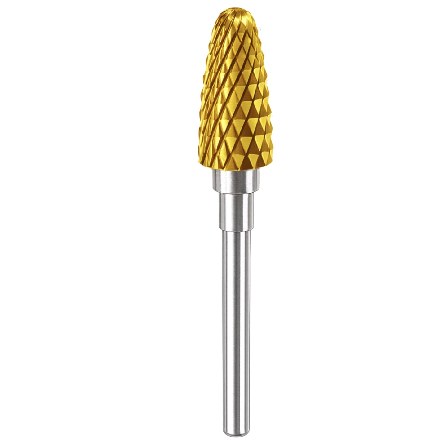 Craftro 3/32'' Carbide Cutter Bur Bullet 84T Fine Titanium Coated 1/pk 6*14.5mm