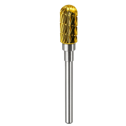 Craftro 3/32'' Carbide Cutter Bur Cylindrical Round End 88A Medium 1/pk 6*13mm