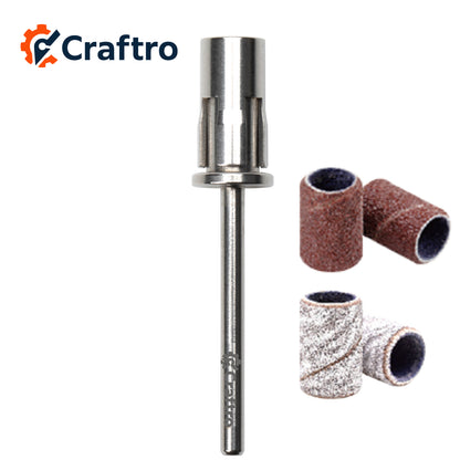 Craftro Mandrel for Sanding Bands - 3/32" Shank Stainless Steel Head