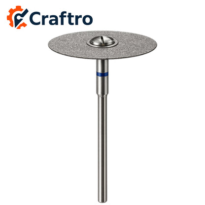 Craftro HP 2.35mm Dental Lab Flexible Cutting Diamond Discs Medium 22*0.3mm 1/pk