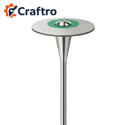 Craftro Dental Lab HP 2.35MM Rubber Diamond Universal Polisher Disc 26*2mm Ultra Fine 1/pk