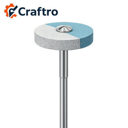 Craftro Dental Lab HP 2.35MM Rubber Diamond Universal Polisher Wheel 22*3mm Coarse 1pc/pk