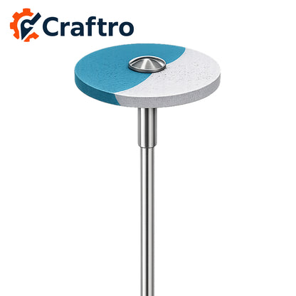 Craftro Dental Lab HP 2.35MM Rubber Diamond Universal Polisher Wheel 26*2mm Coarse 1pc/pk