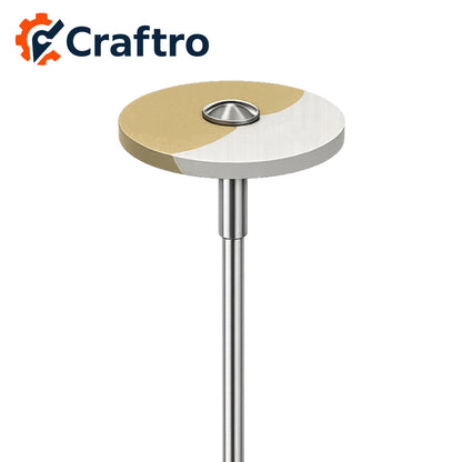 Craftro Dental Lab HP 2.35MM Rubber Diamond Universal Polisher Wheel 26*2mm Fine 1pc/pk