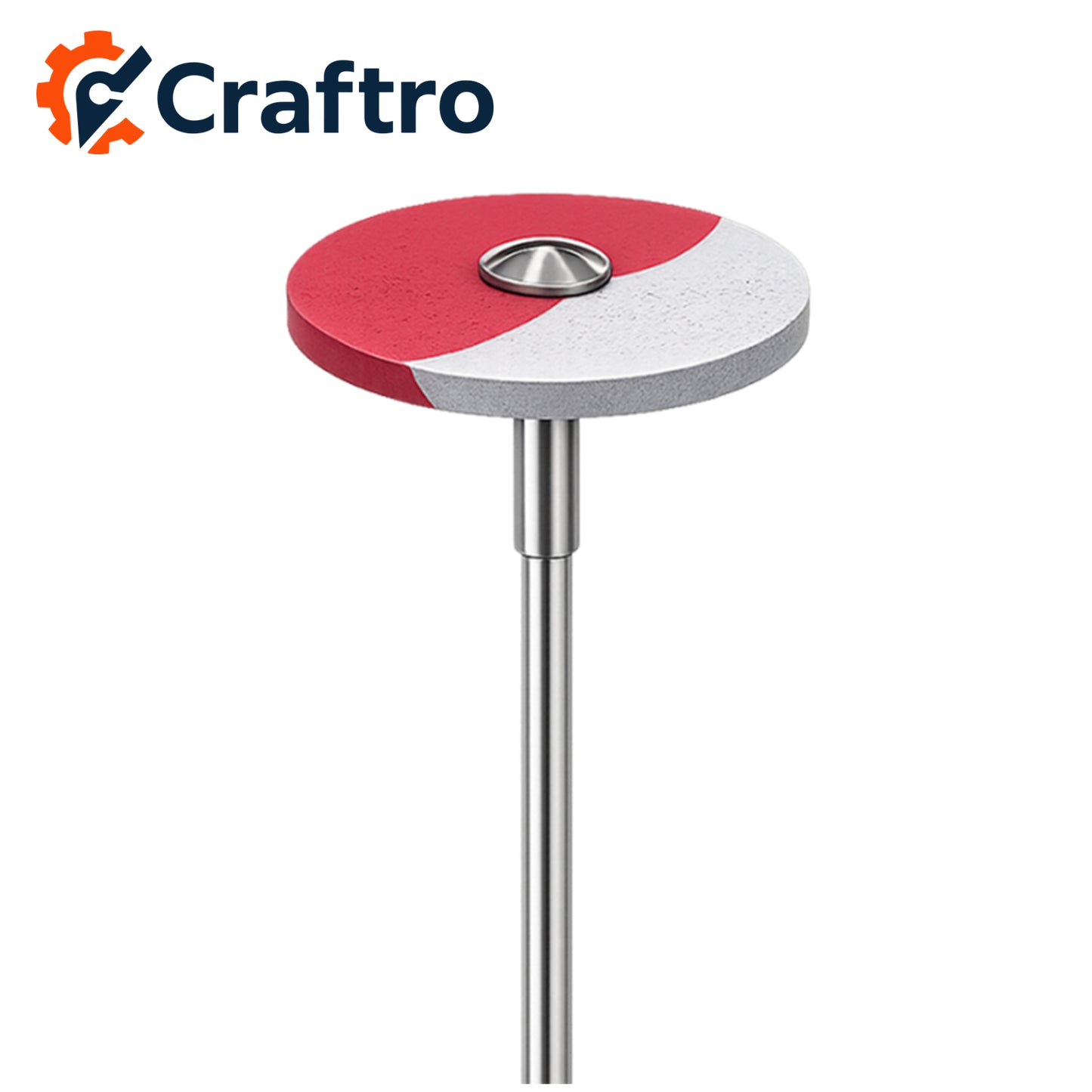 Craftro Dental Lab HP 2.35MM Rubber Diamond Universal Polisher Wheel 26*2mm Medium 1pc/pk