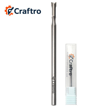 Craftro Pedicure Hollow Cutter Toothed Drill Bit 2.35mm 3/32'' Shank