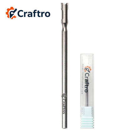 Craftro Pedicure Hollow Cutter Toothed Drill Bit 2.35mm 3/32'' Shank