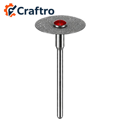 Craftro HP 2.35mm Dental Lab Sintered Diamond Discs Fine 22*0.2mm 1/pk