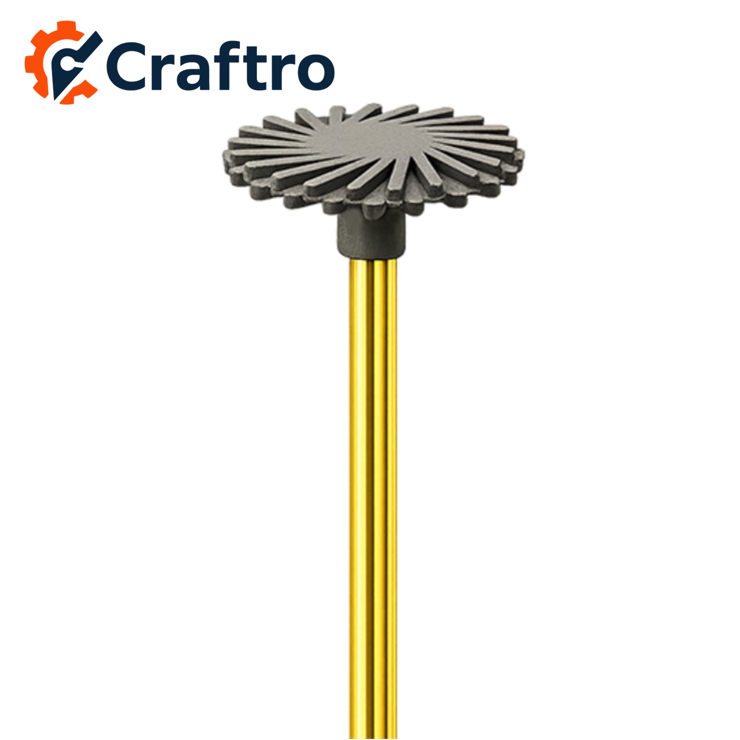Craftro Dental Lab HP 2.35MM Universal Polisher Spiraling Wheel 17*2.2mm Fine 1/PK