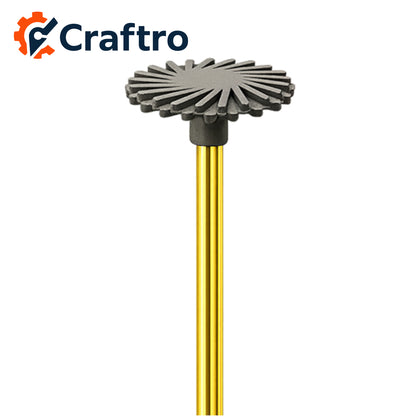 Craftro Dental Lab HP 2.35MM Universal Polisher Spiraling Wheel 17*2.2mm Fine 1/PK