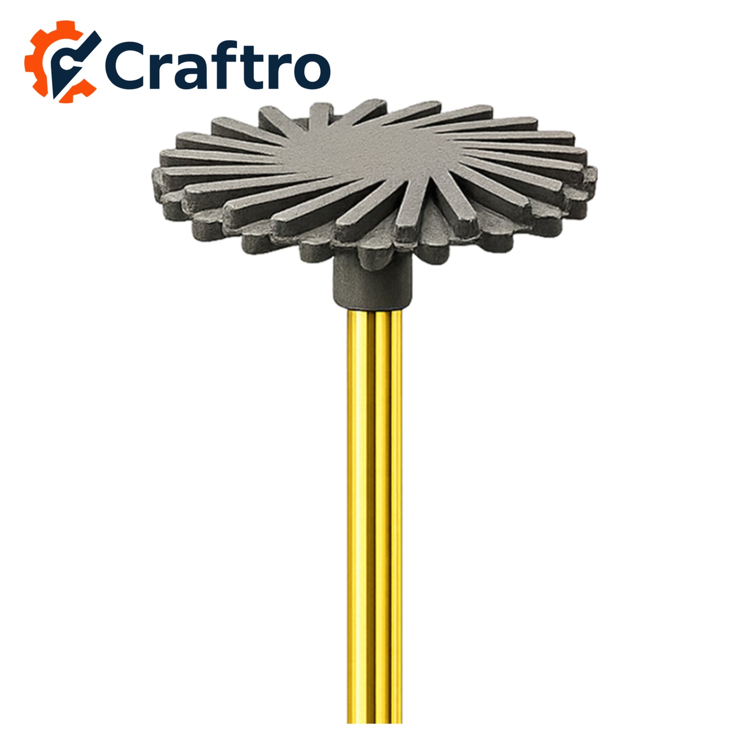 Craftro Dental Lab HP 2.35MM Universal Polisher Spiraling Wheel 26*2.2mm Fine 1/pk