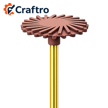 Craftro Dental Lab HP 2.35MM Universal Polisher Spiraling Wheel 26*2.2mm Medium HP 1/pk