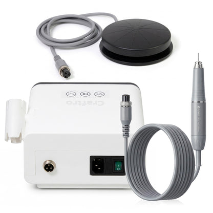 Craftro® VK-MM2 50K RPM Brushless Multi-funcation Desktop Micromotor for Dental Lab, Nails, Handcraft