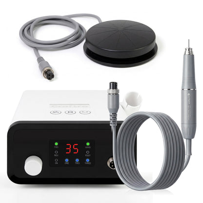 Craftro® VK-MM2 50K RPM Brushless Multi-funcation Desktop Micromotor for Dental Lab, Nails, Handcraft