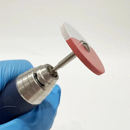 Craftro Dental Lab HP 2.35MM Rubber Diamond Universal Polisher Wheel 22*3mm Medium 1pc/pk