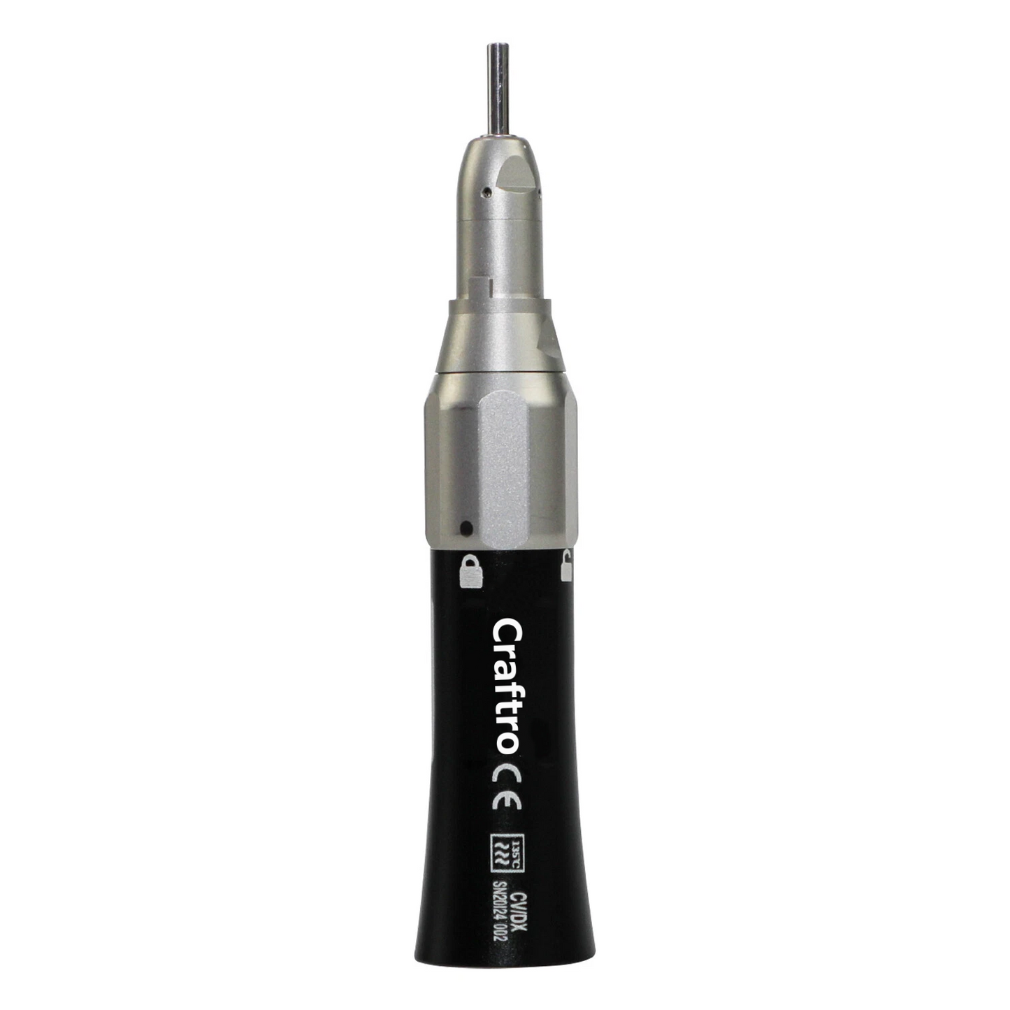 Craftro 35K RPM Dental Lab E-Type Portable Micromotor with Straight Handpiece 3/32'' Shank